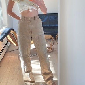 Vintage double knee carhartt pants